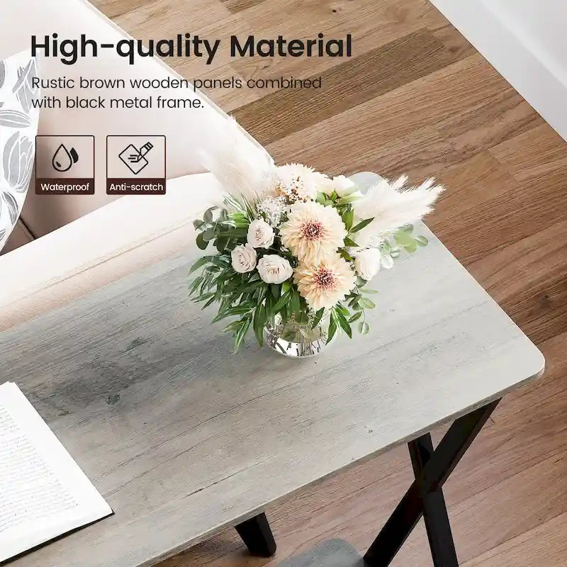 Entryway Table, Narrow Console Table, Wood Sofa Table