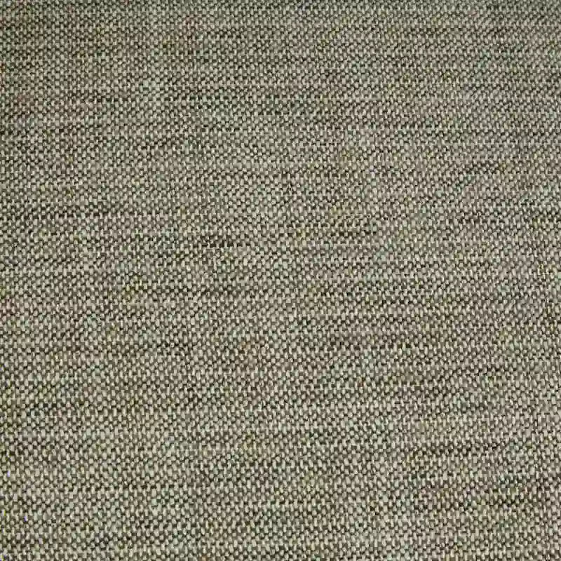 Tweed Fabric Swivel Counter Stool with Nailhead Detail and Wood Legs